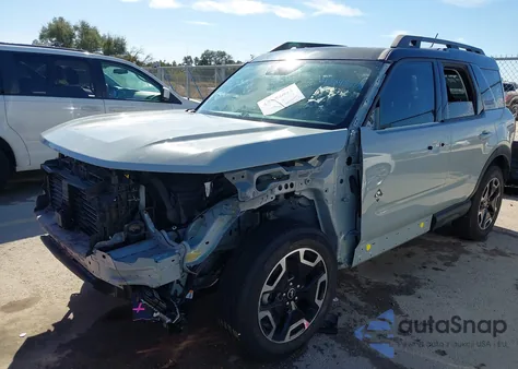 2024 Ford Bronco Sport Outer Banks z USA, uszkodzony, nr VIN 3FMCR9C64RRF45246